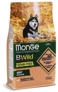 BWild Grain Free All Breeds Adult Salmon with Peas